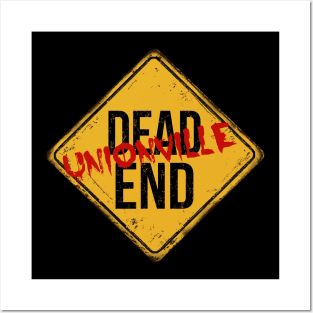 Dead End Red Graffiti Unionville Posters and Art